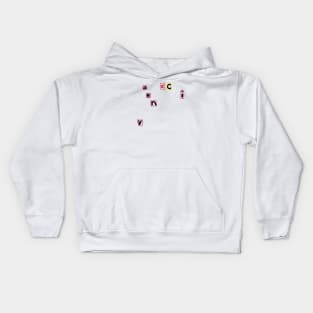 Typography says Vaccine Kids Hoodie